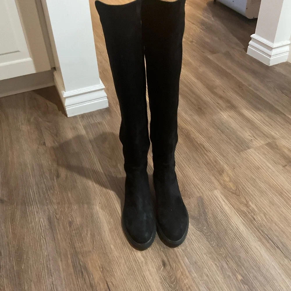 Five Set of Women’s Tall / Over-Knee Boots Organizer Hangers/Clips & Shoes Trees